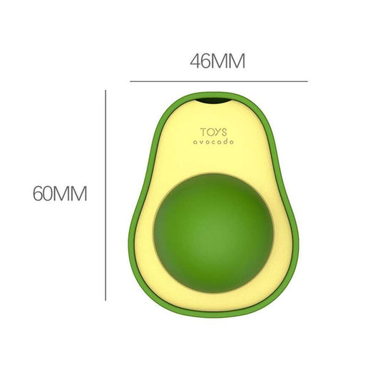 Kedi Yalama Topu Avokado Şeklinde Catnip (Kedi Otlu)