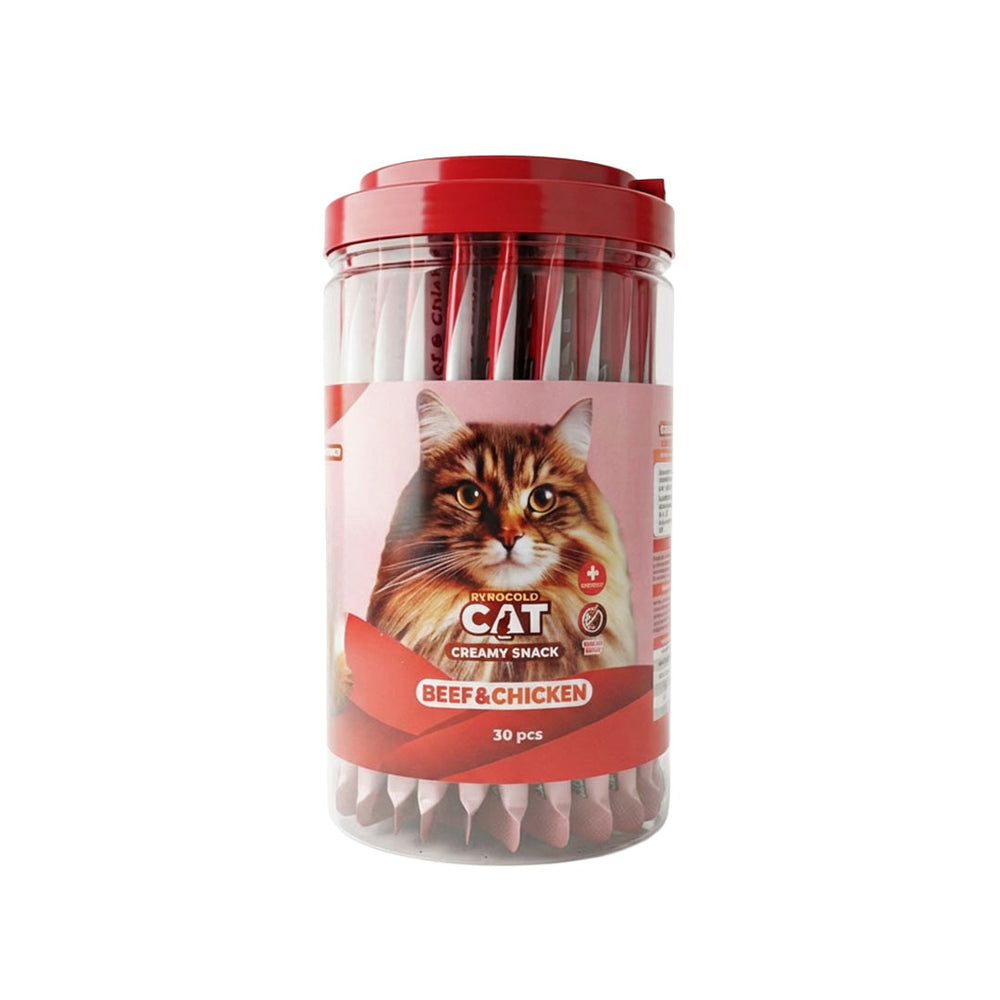 DANA & TAVUK Aromalı Krema Sıvı Kedi Ödül Maması Creamy Cat Mix x 30 ADET